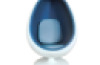 Retro Egg Chair 136cm – Blue