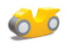 Motorcycle. Foam rocker