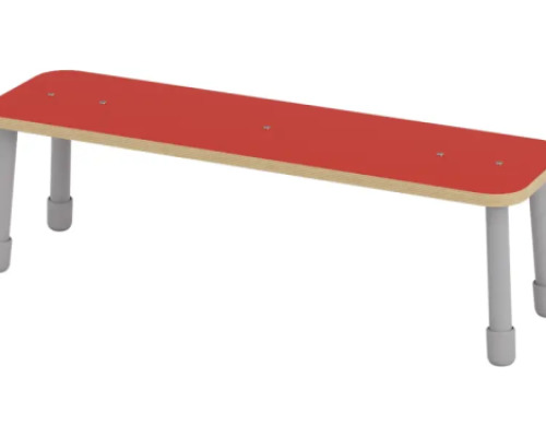 CLOAKROOMS Bench red