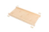 Climbing platform. Wooden gymnastics equipment
