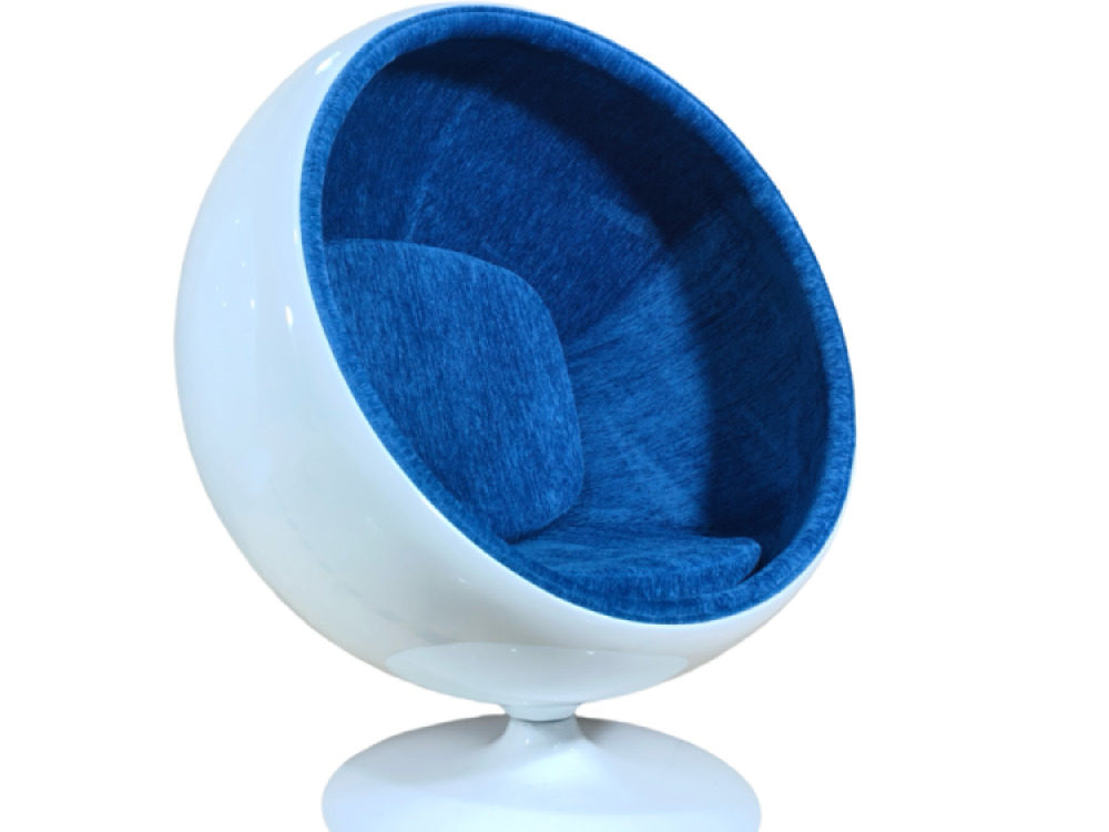 Retro Ball Chair – Blue